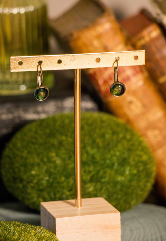 Boucles d'oreilles Cabolum - Vert