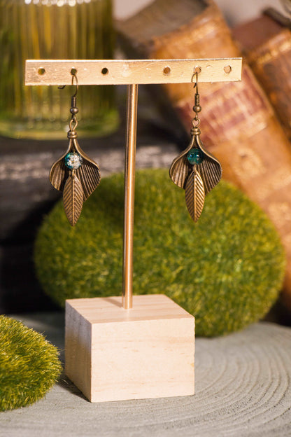 Boucles d'oreilles Craft - Feuilles