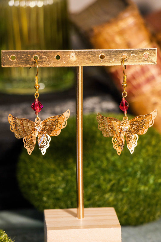 Boucles d'oreilles Craft - Papillon