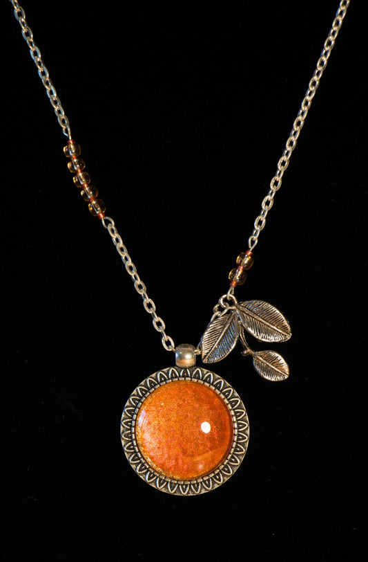 Collier Omega - Orangé